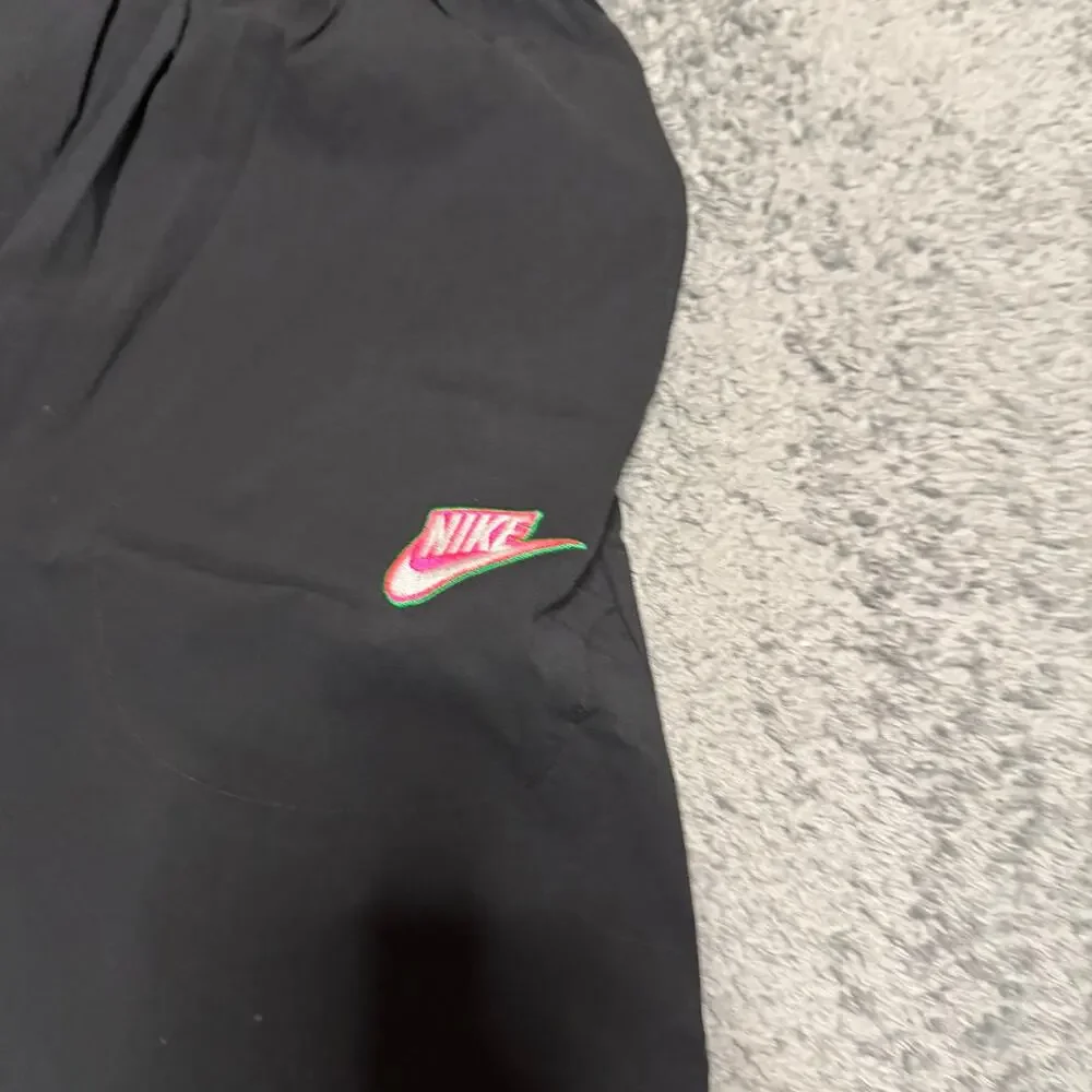 Nike Sportswear Icon Clash Pants Womens XS Woven Pants Black Wide CU5979-010